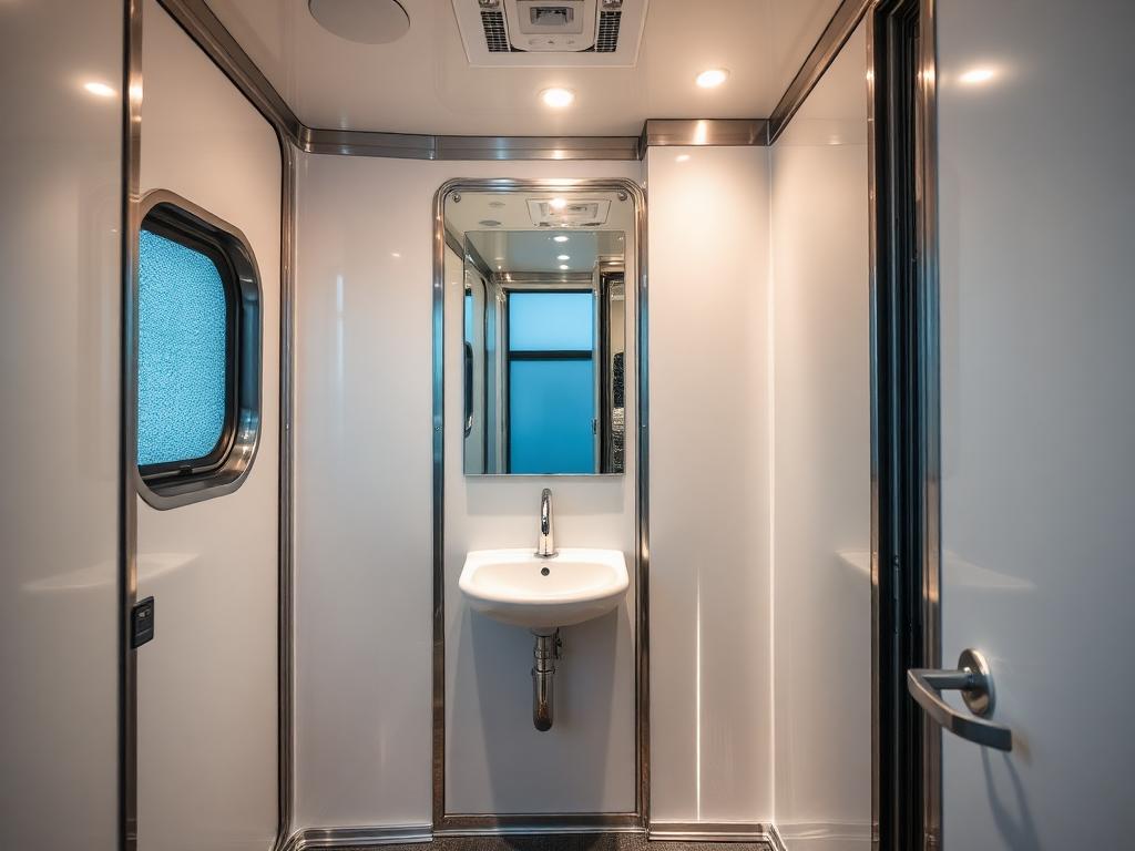 Luxury Restroom Trailers in Guilford, CT
